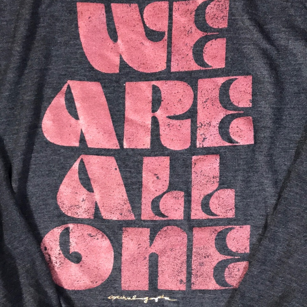 1 LEFT! NWOT Siritual Gangster We Are All One Sz L - Picture 4 of 7